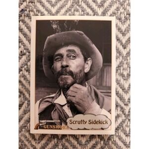 Vintage 1993 Gunsmoke Trading Card #46 Scruffy Sidekick